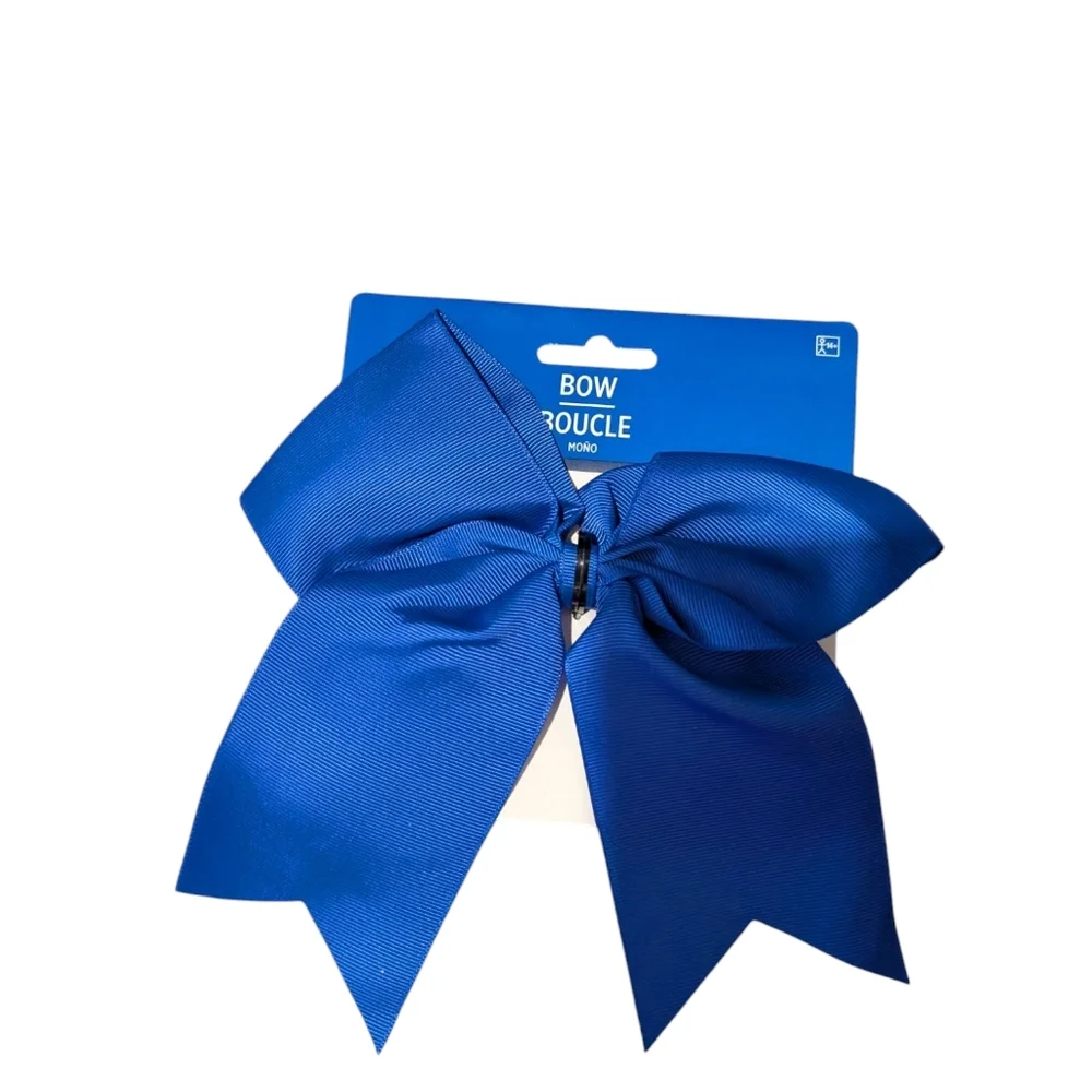 Blue Bow Hair Accessory